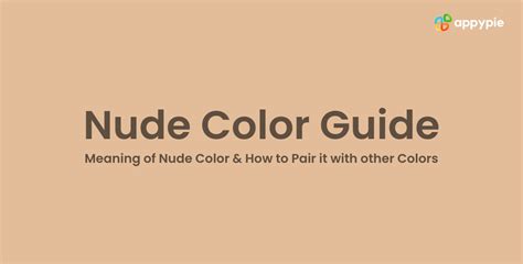 nude colour meaning|The Psychology Of Color Nude And Its Meaning